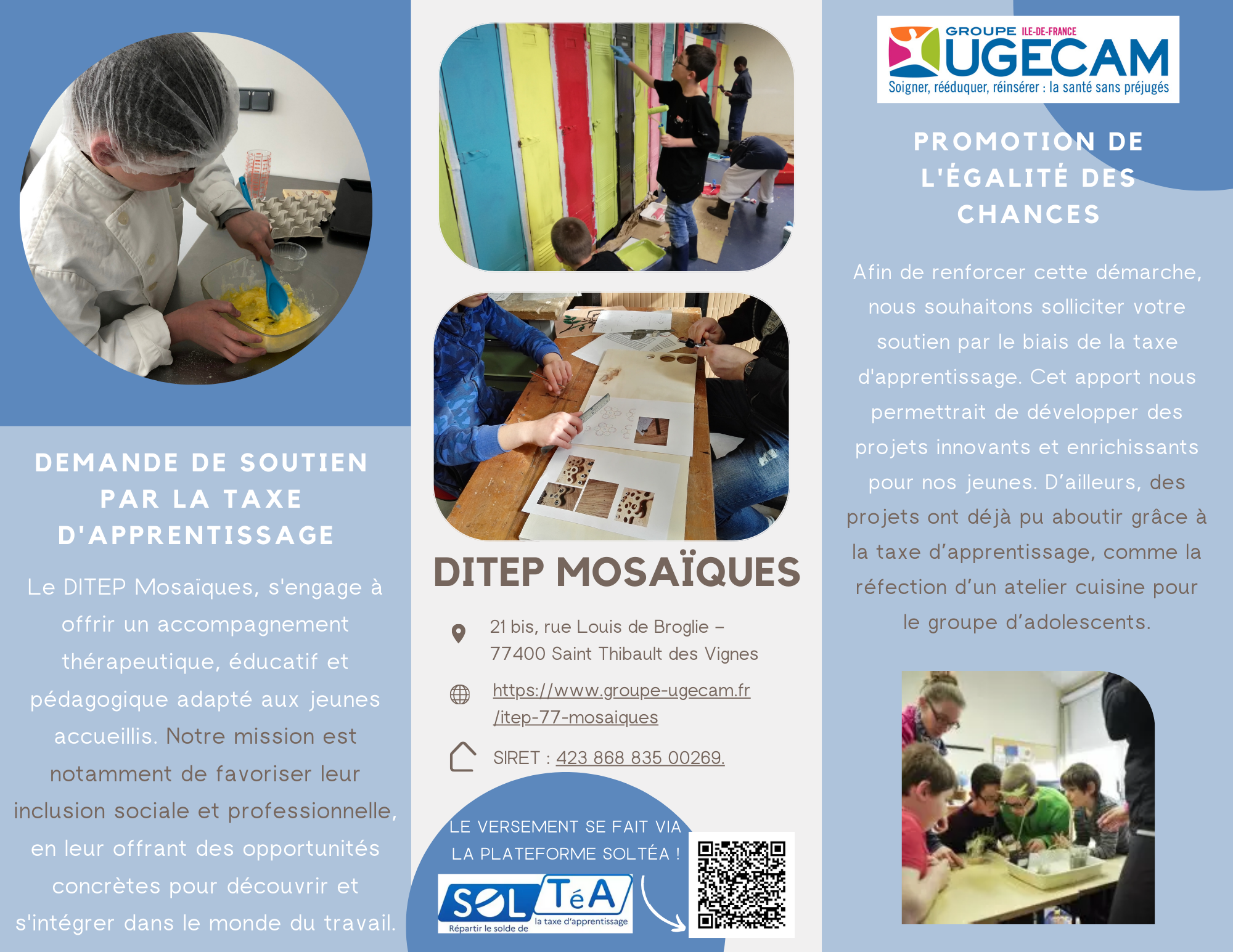 Taxe apprentissage ITEP 77