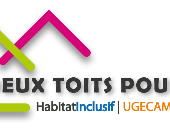 Logo Habitat Inclusif Deux toit pour soi