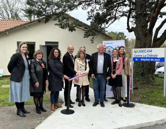 Inauguration de l'hôpital de jour post-cancer à la Chênaie