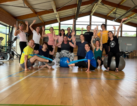 L'équipe de Lay-Saint-Christophe qui a participé à la formation