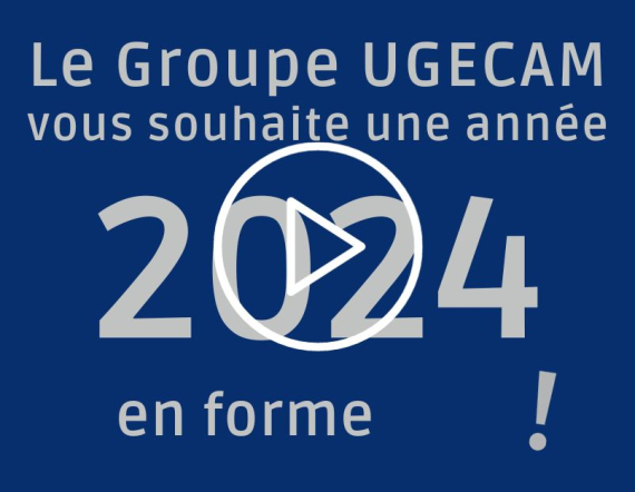 Le Groupe UGECAM vous souhaite une année 2024 en forme !