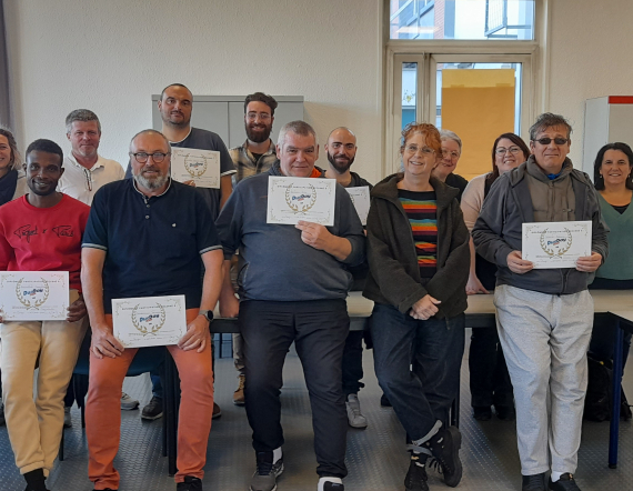 groupe de participants Duo Day 2024