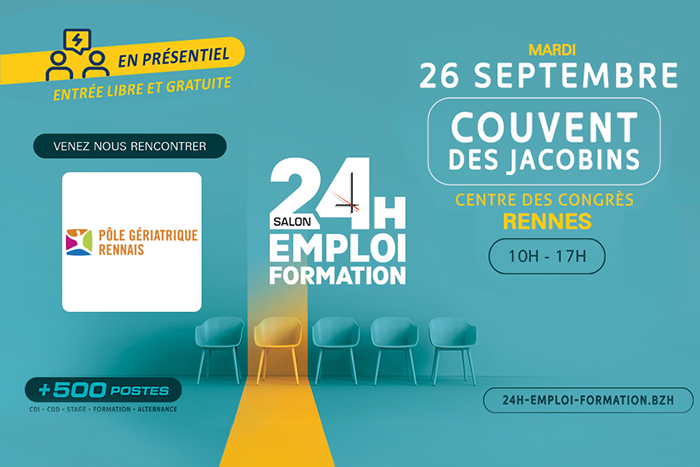 salon 24 h emploi formation - mardi 26 septembre 2023 - couvent des jacobins 