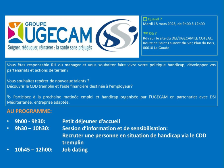 recrutement dei le coteau la gaude paca 2025