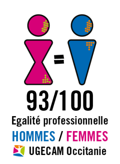 Logo index égalité hommes / femmes