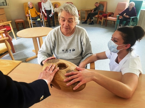 Personne accueillie qui utilise le CRDL (cradle)