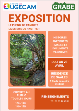 Exposition résidence de Saâles 3 au 28 avril 2023