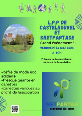 Affiche de l'évenement L.P.P de Castelnouvel et KNETPARTAGE
