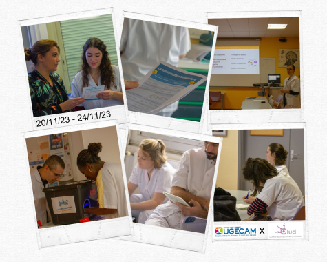 montage photos de toutes les photos prises pendant la semaine sécurité patients