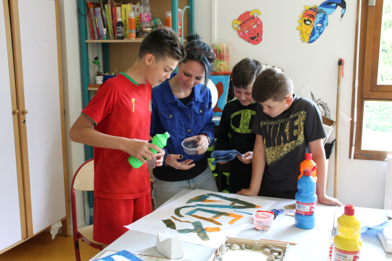 Jeunes en ateliers