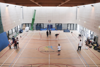 Le gymnase du Centre de la Tour de Gassies