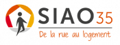 Logo SIAO35 de la rue au logement