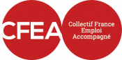 Logo CFEA, collectif France emploi accompagné