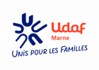 Logo Udaf Marne, unis pour les familles