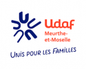 Logo Udaf Meurthe-et-Moselle, unis pour les familles