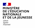 Logo du ministère de l'Éducation nationale et de la jeunesse. Liberté. Égalité. Fraternité.